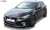 MAZDA 3 (BM) Front Lip Splitter UNPAINTED