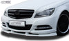 MERCEDES C-class W204 2011+ Front Lip Splitter UNPAINTED