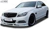 MERCEDES C-class W204 2011+ Front Lip Splitter UNPAINTED