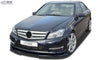 MERCEDES C-class W204 / S204 2011+ (Cars with AMG-Styling Front bumper) Front Lip Splitter