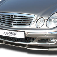 MERCEDES E-class W211 -2006 Classic/Elegance Front Lip Splitter