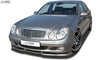 MERCEDES E-class W211 -2006 Classic/Elegance Front Lip Splitter