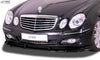 MERCEDES E-class W211 2006+ Front Lip Splitter UNPAINTED