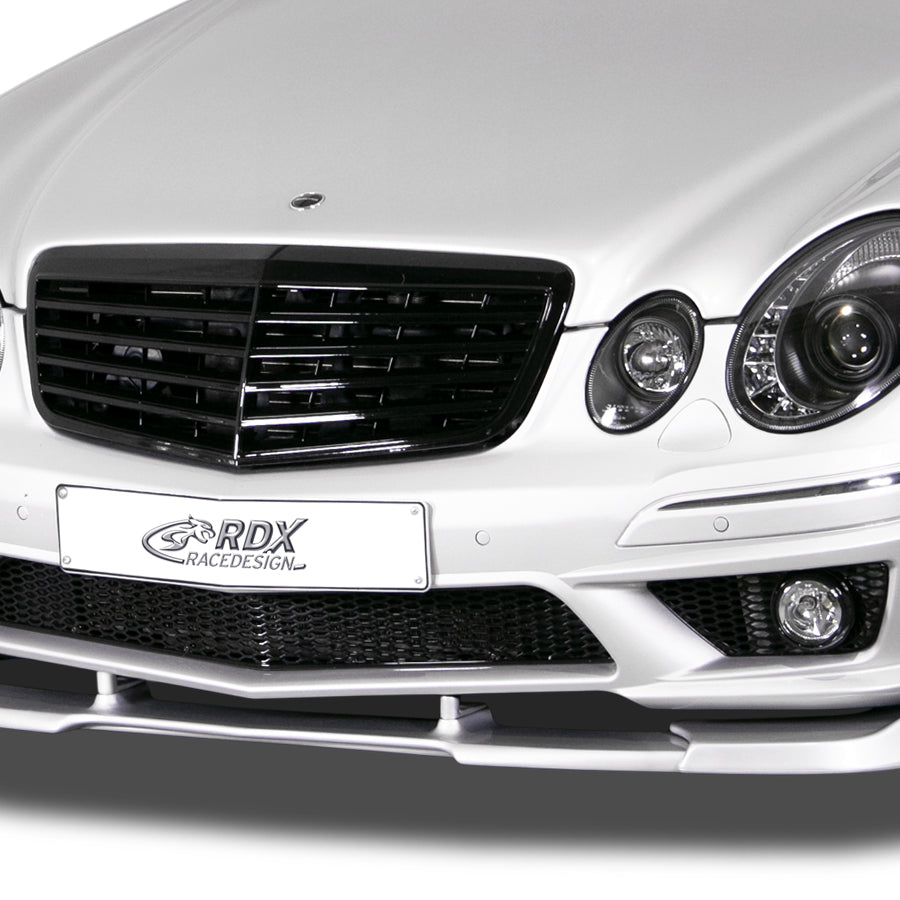 MERCEDES E-class W211 AMG 2006-2009 Front Lip Splitter UNPAINTED