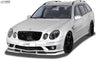 MERCEDES E-class W211 AMG 2006-2009 Front Lip Splitter UNPAINTED