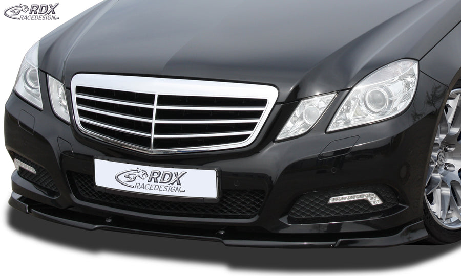 MERCEDES E-class W212 2009-2013 Front Lip Splitter UNPAINTED