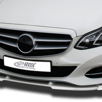 MERCEDES E-class W212 2013+ Front Lip Splitter UNPAINTED