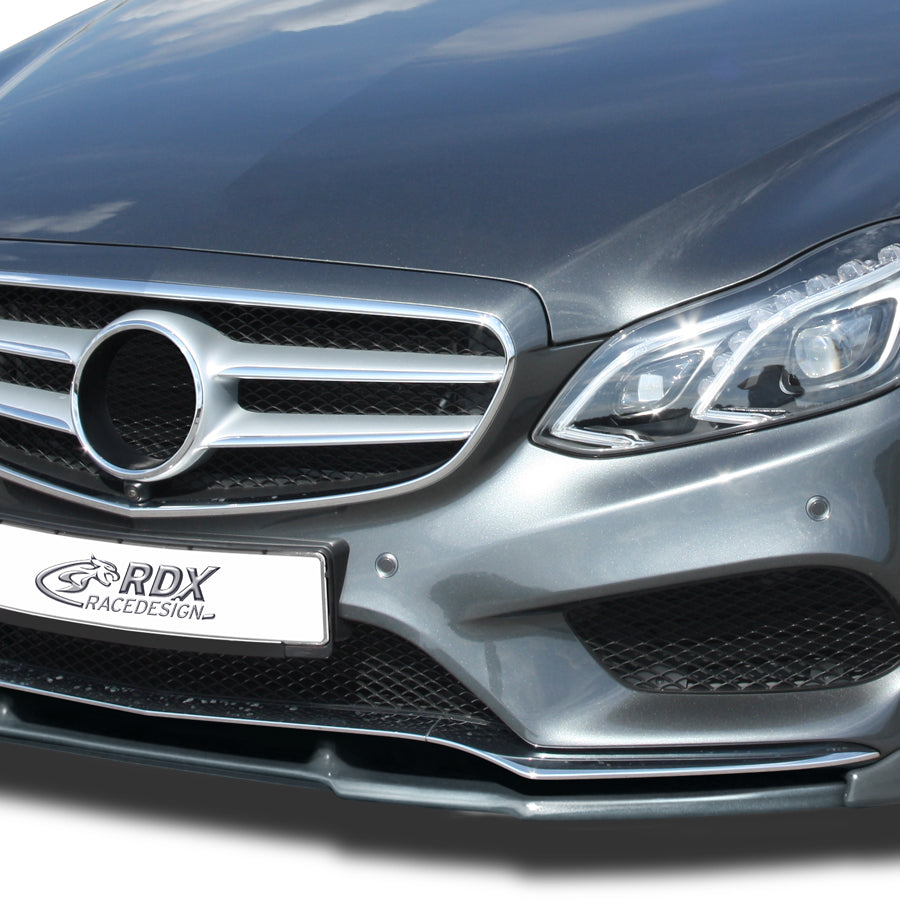 MERCEDES E-class W212 AMG-Styling 2013+ Front Lip Splitter UNPAINTED