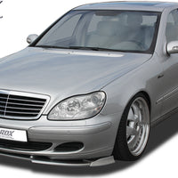 MERCEDES S-class W220 2002+ Front Lip Splitter UNPAINTED