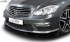 MERCEDES S-class W221 AMG 2009+ Front Lip Splitter UNPAINTED