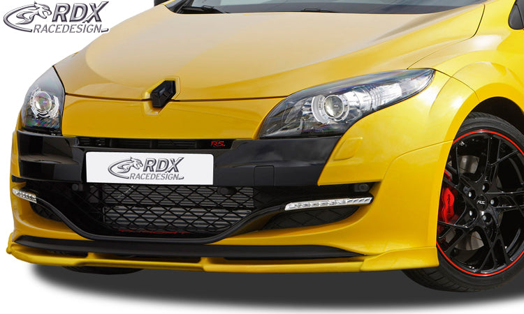 RENAULT Megane 3 RS Front Lip Splitter UNPAINTED