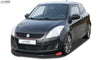 SUZUKI Swift FZ/NZ 2010-2013 Front Lip Splitter UNPAINTED