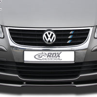 VW Touran 2007+ Front Lip Splitter UNPAINTED