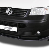 VW T5 -2009 (for unpainted bumper, like Transporter, …) Front Lip Splitter