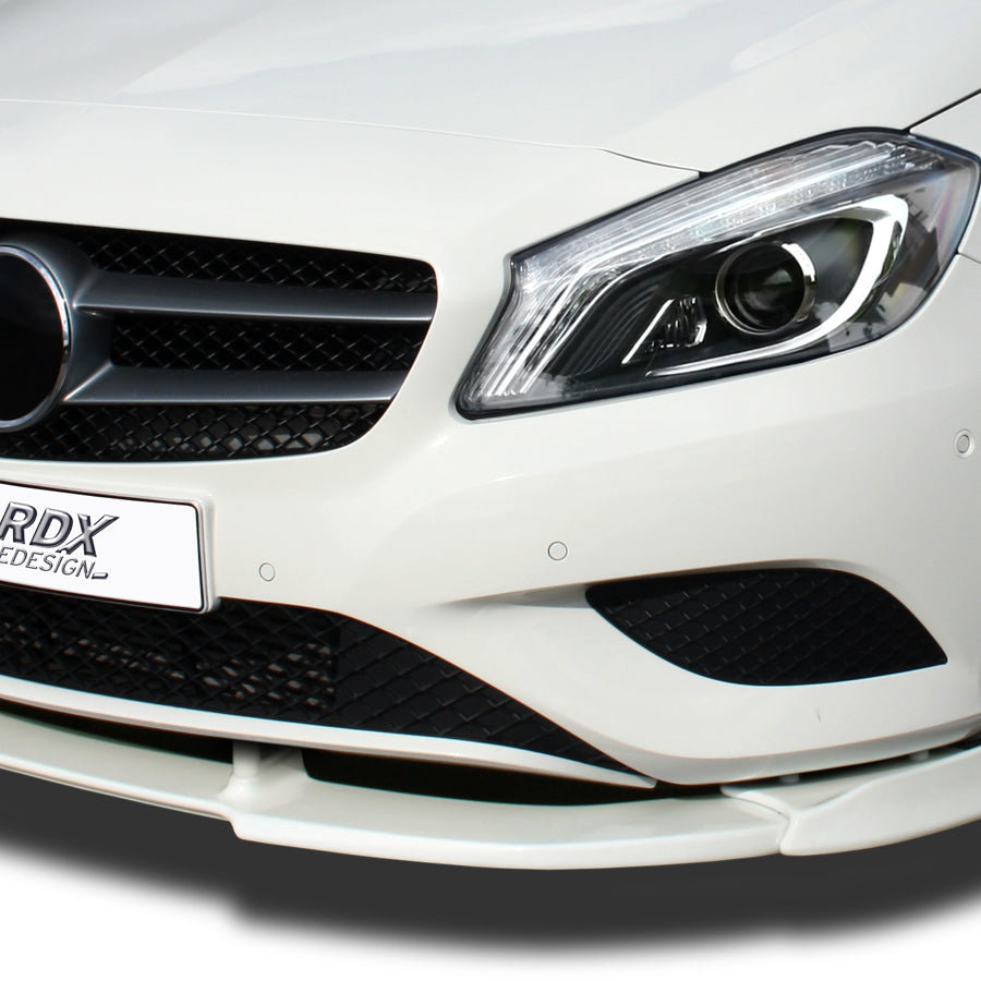 MERCEDES A-Class W176 (2012-2015) Front Lip Splitter UNPAINTED