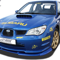 SUBARU Impreza 3 (GD) WRX 2005-2007 Front Lip Splitter UNPAINTED