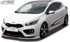 KIA Ceed GT & Pro Ceed GT Type JD Front Lip Splitter UNPAINTED