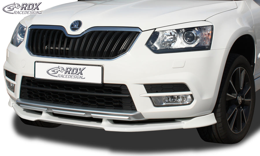 SKODA Yeti 2014+ Front Lip Splitter UNPAINTED