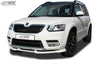 SKODA Yeti 2014+ Front Lip Splitter UNPAINTED