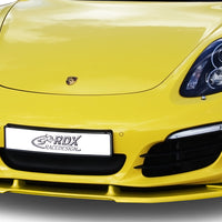 PORSCHE Boxster (981) 2012+ Front Lip Splitter UNPAINTED