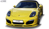 PORSCHE Boxster (981) 2012+ Front Lip Splitter UNPAINTED