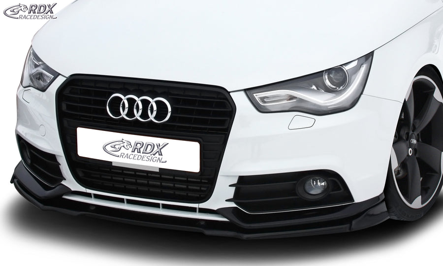 AUDI A1 8X & A1 8XA Sportback (-01/2015, Competition Frontbumper) Front Lip Splitter