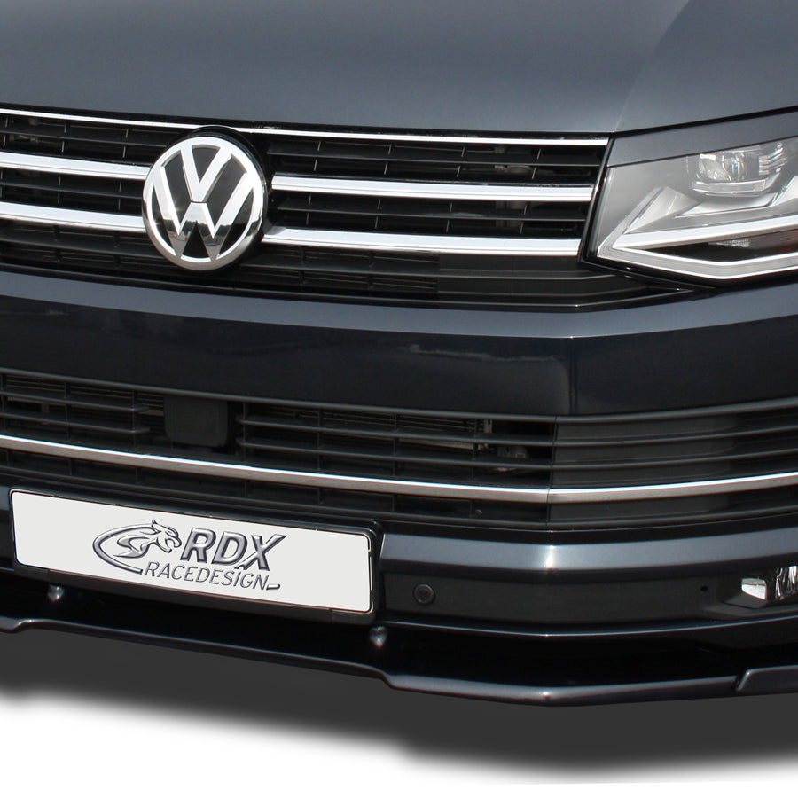 VW T6 (for painted and unpainted bumper) Front Lip Splitter UNPAINTED