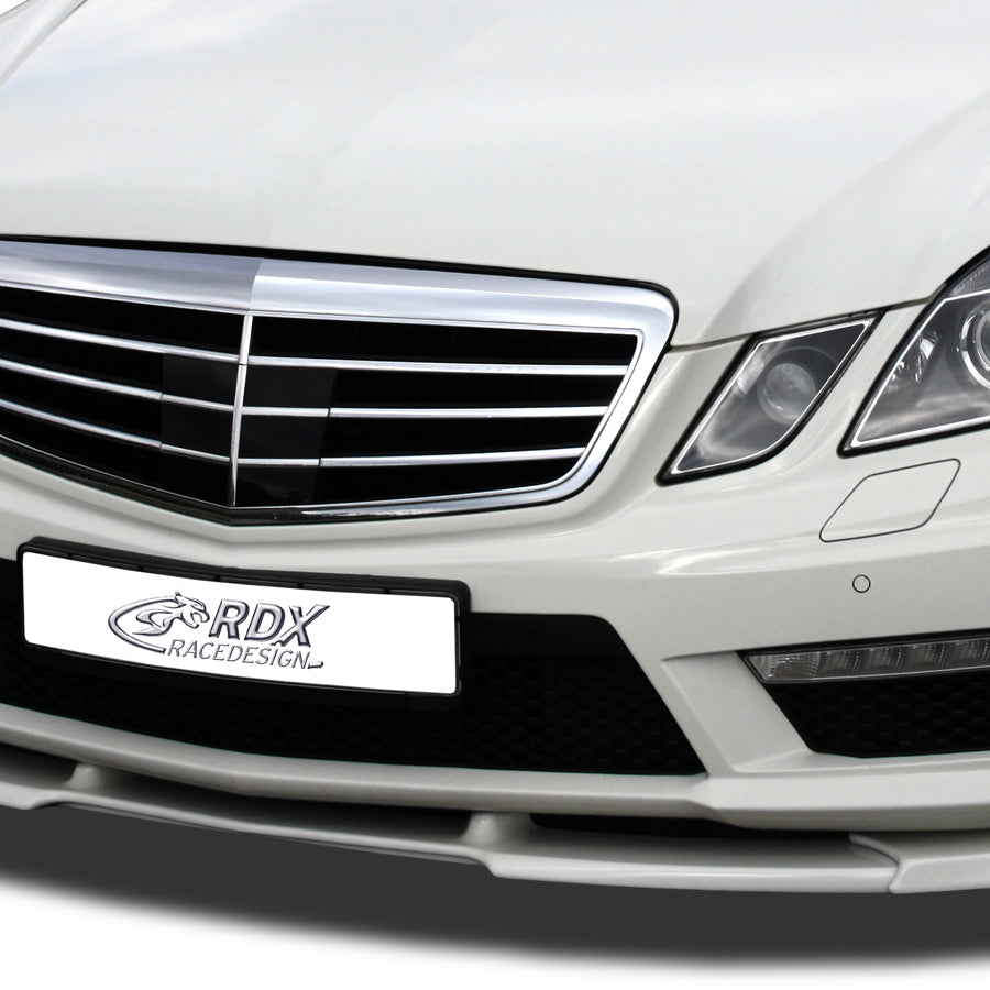 MERCEDES E-class W212 AMG 2009-2013 Front Lip Splitter UNPAINTED