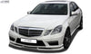 MERCEDES E-class W212 AMG 2009-2013 Front Lip Splitter UNPAINTED