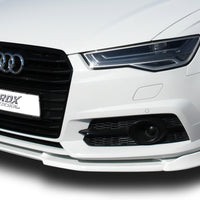 AUDI A6 C7 (S-Line- and S6-Frontbumper) Front Lip Splitter UNPAINTED