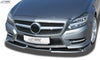 MERCEDES CLS-class C218 -08/2014 (AMG-Styling Front bumper) Front Lip Splitter