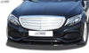 MERCEDES C-Class W205, S205, C205 (-2018) "V1" Front Lip Splitter