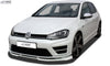 VW Golf 7 R Front Lip Splitter UNPAINTED