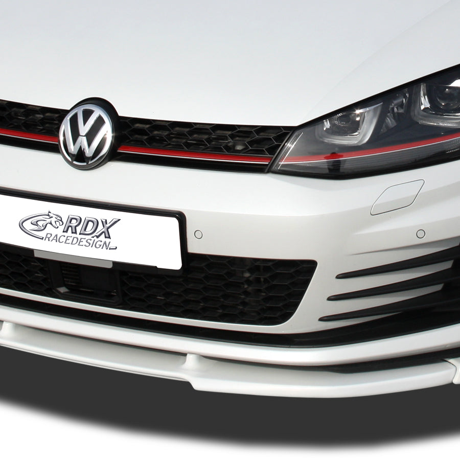 VW Golf 7 GTI / GTD Front Lip Splitter UNPAINTED