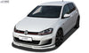 VW Golf 7 GTI / GTD Front Lip Splitter UNPAINTED