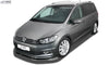 VW Touran 5T 2015+ Front Lip Splitter UNPAINTED