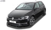 VW Golf 7 Facelift 2017+ Front Lip Splitter UNPAINTED