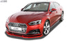 AUDI A5 S-Line / S5 (F5, -2020) (Coupe + Cabrio + Sportback) Front Lip Splitter