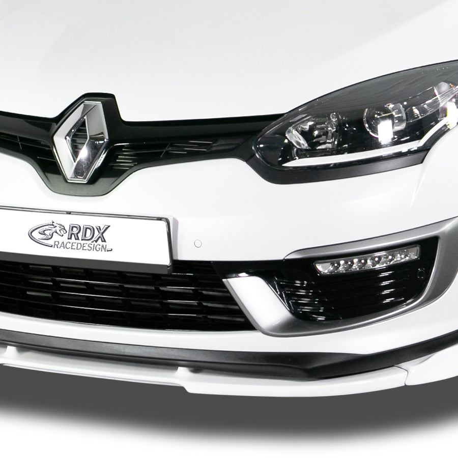 RENAULT Megane 3 GT / GT-Line 2014+ Front Lip Splitter UNPAINTED