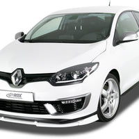 RENAULT Megane 3 GT / GT-Line 2014+ Front Lip Splitter UNPAINTED