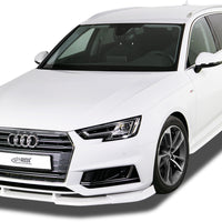 AUDI A4 8W B9 (-2019, for S-Line- and S4-Frontbumper) Front Lip Splitter