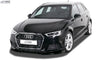 AUDI A3 8V, 8VA Sportback, 8VS Sedan, 8V7 Convertible S-Line & S3 (Facelift 2016+) Front Lip Splitter