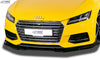 AUDI TT (FV/8S) -2018 (S-Line Frontbumper) Front Lip Splitter UNPAINTED