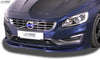 VOLVO S60 / V60 2013-2018 Front Lip Splitter UNPAINTED