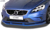 VOLVO V40 R-Design 2013+ Front Lip Splitter UNPAINTED