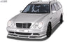 MERCEDES E-class W210 AMG 1999-2002 Front Lip Splitter UNPAINTED