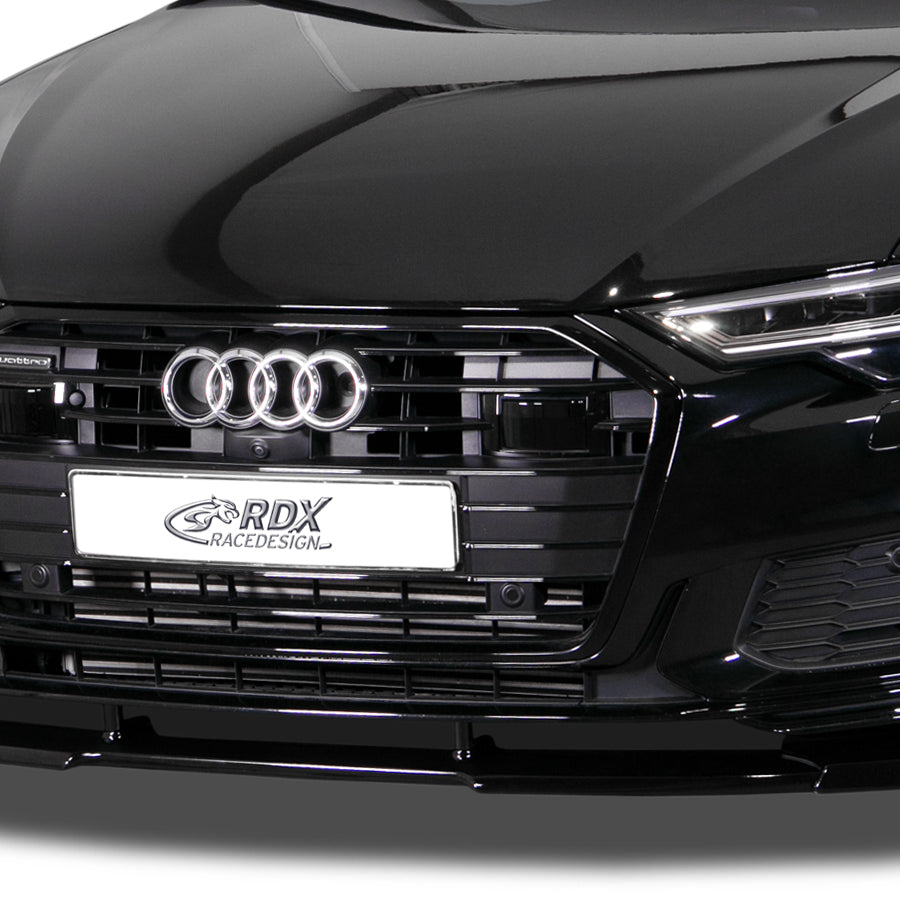 AUDI A6 4K C8 2F S-Line / S6 (fit for S-Line- and S6-Frontbumper) Front Lip Splitter