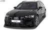 AUDI A6 4K C8 2F S-Line / S6 (fit for S-Line- and S6-Frontbumper) Front Lip Splitter