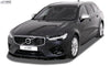 VOLVO V90 / S90 R-Design (2016+) Front Lip Splitter UNPAINTED