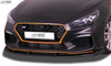 HYUNDAI i30 N 2018+ Front Lip Splitter UNPAINTED